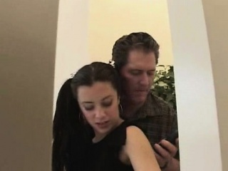 Amateur girlfriend double penetration with cumshot