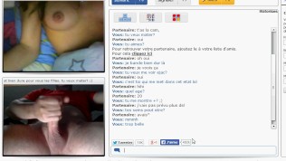 Chatroulette this sexy french teen show me her cute boobs