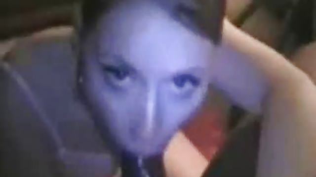 Pretty White Slut Milks Big Black Cock