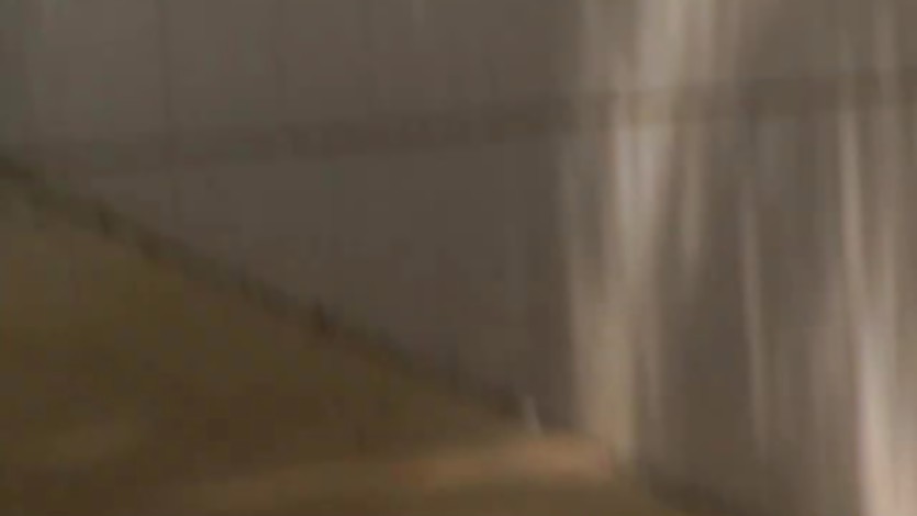 Voyeur shot on tight blue pantyhose